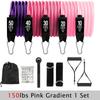 Resistance Strap Set Sports Strap with Door Anchor Handle Handbag Leg and Ankle Straps for Resistance Training Unisex 3