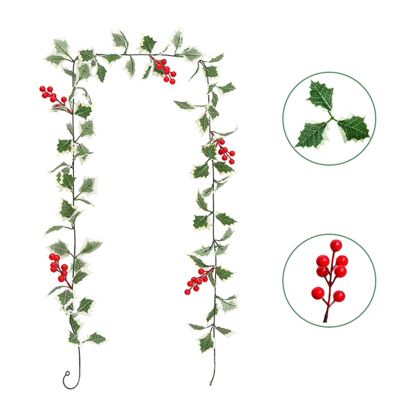 

2m Artificial Flower Vine, Fake Flower Vine, Plastic Flower, Pipe Cover, Balcony Decoration One Size