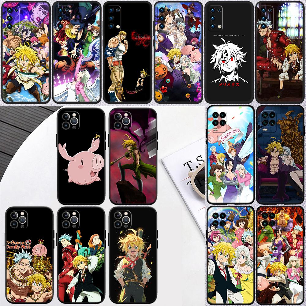 S-Seven D-Deadly Sin Phone Case for OPPO A40 A60 A80 A15 A16 A17 A54 A54S A53 A53S A56 A57 A98