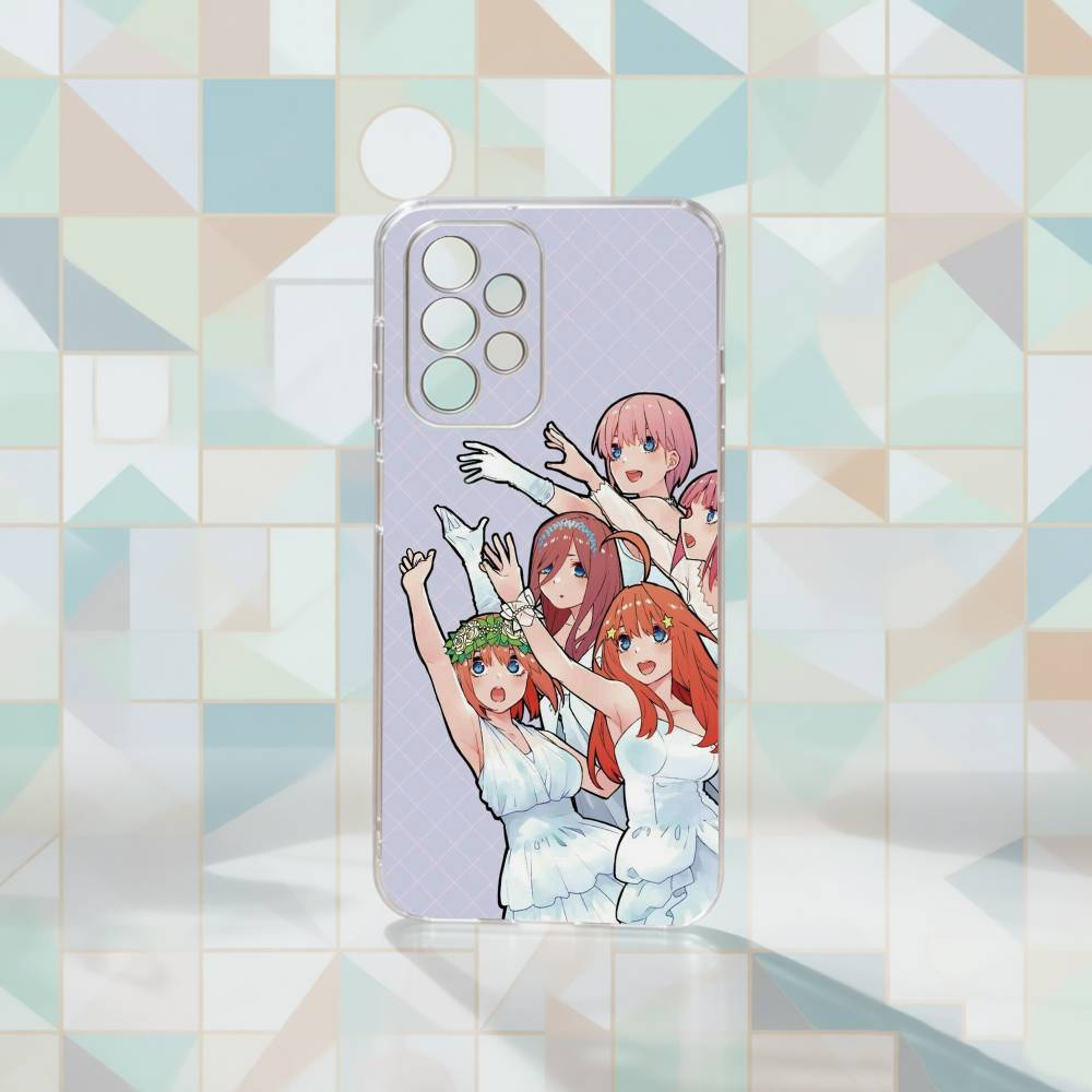 

The Quintessential Quintuplets Phone Case For Samsung S25,S24,S21,S22,S23,S30,Ultra,S20,Plus,Fe Transparent Cover Samsung S30plus5G