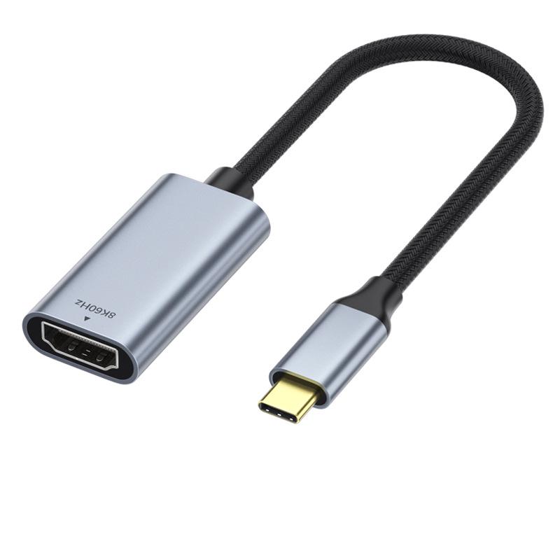4K Type-C To HDMI Adapter Cable for Mobile and Monitor Projection