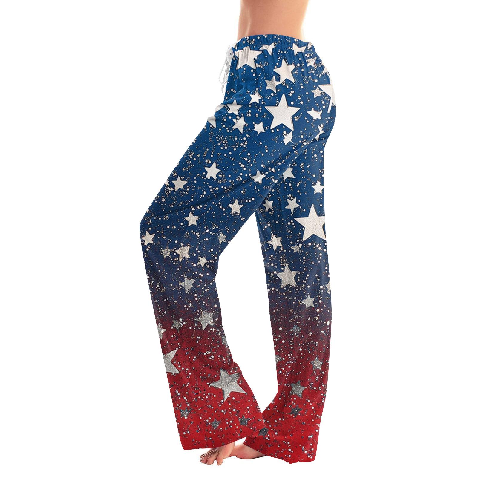 

Женские модные свободные повседневные брюки с принтом M