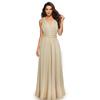 Sexy rückenfreies Modefrauen-langes Kleid ärmelloses lässiges Party-Abendkleid