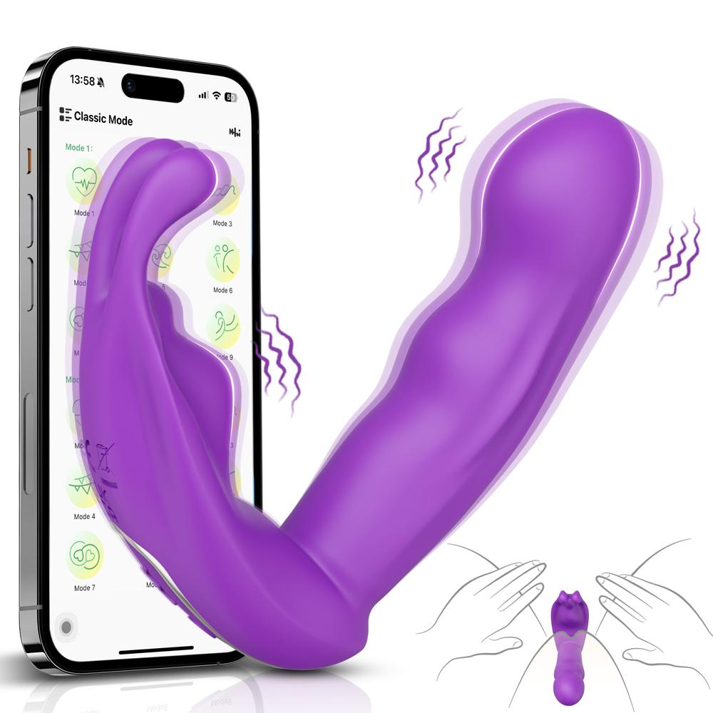 APP Sex Toy Vibrator for Women Clitoris Stimulator G-Spot Dildo Vagina Massager Butt Plug Vibrating Wearable Toy Adult Goods