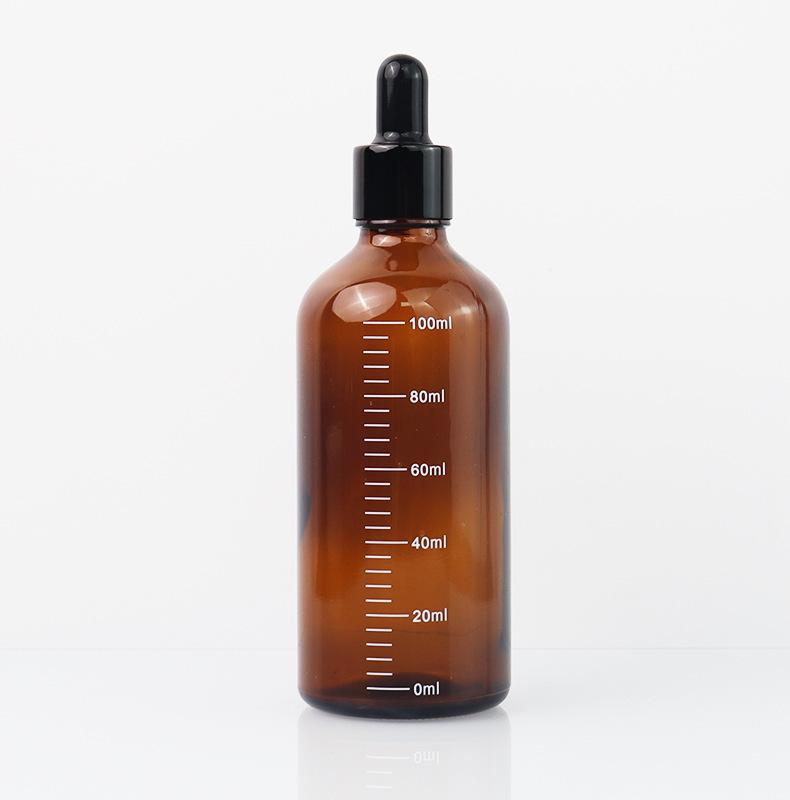 5 ml Ljusbeständig Glasdroppflaska för Eteriska Oljor och Serum