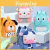 Print Sweet Animal Kindergarten Backpack For Boys And Girls Durable Nylon With Air Cushion Straps