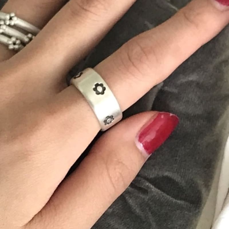 Studiosoojak Verbena Flat Ring