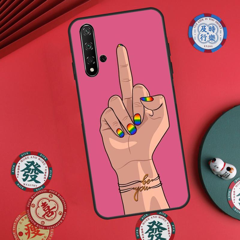 Gay Lesbian LGBT Rainbow Pride For Huawei Nova 11i 8i 12i 12s 9 10 SE Y60 Y70 Y90 Y72 Y73 Y61 Y91 P60 Pro P30 P40 Lite Case