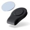 Golf Silicone with Plain Rustproof Easy To Attach and Golf Marker [sourire Vivre] Marker, Magnetic, Clip, Marker, Clip, Reversible, Detach, (Black)