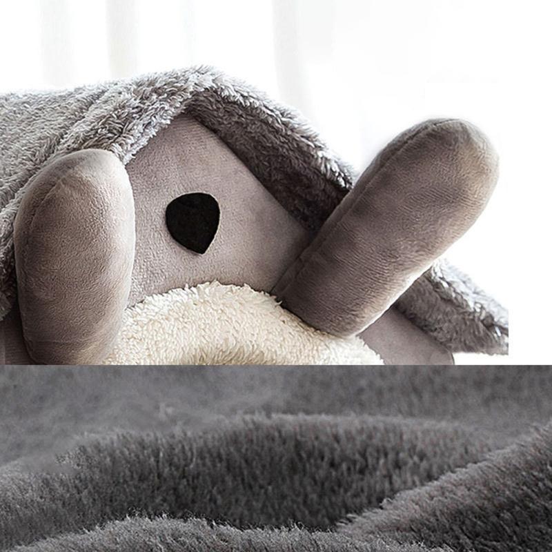 Cat Bed Sleep House Warm Cave Dog Kennel Indoor Enclosed Tent Huts Sofa For Pet Cats Kittens Puppy