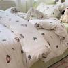 100% Ultra-Soft Cloud Cotton Bedding Set Skin-Friendly 4-Piece Duvet Cover Set Breathable Class A Home Textiles