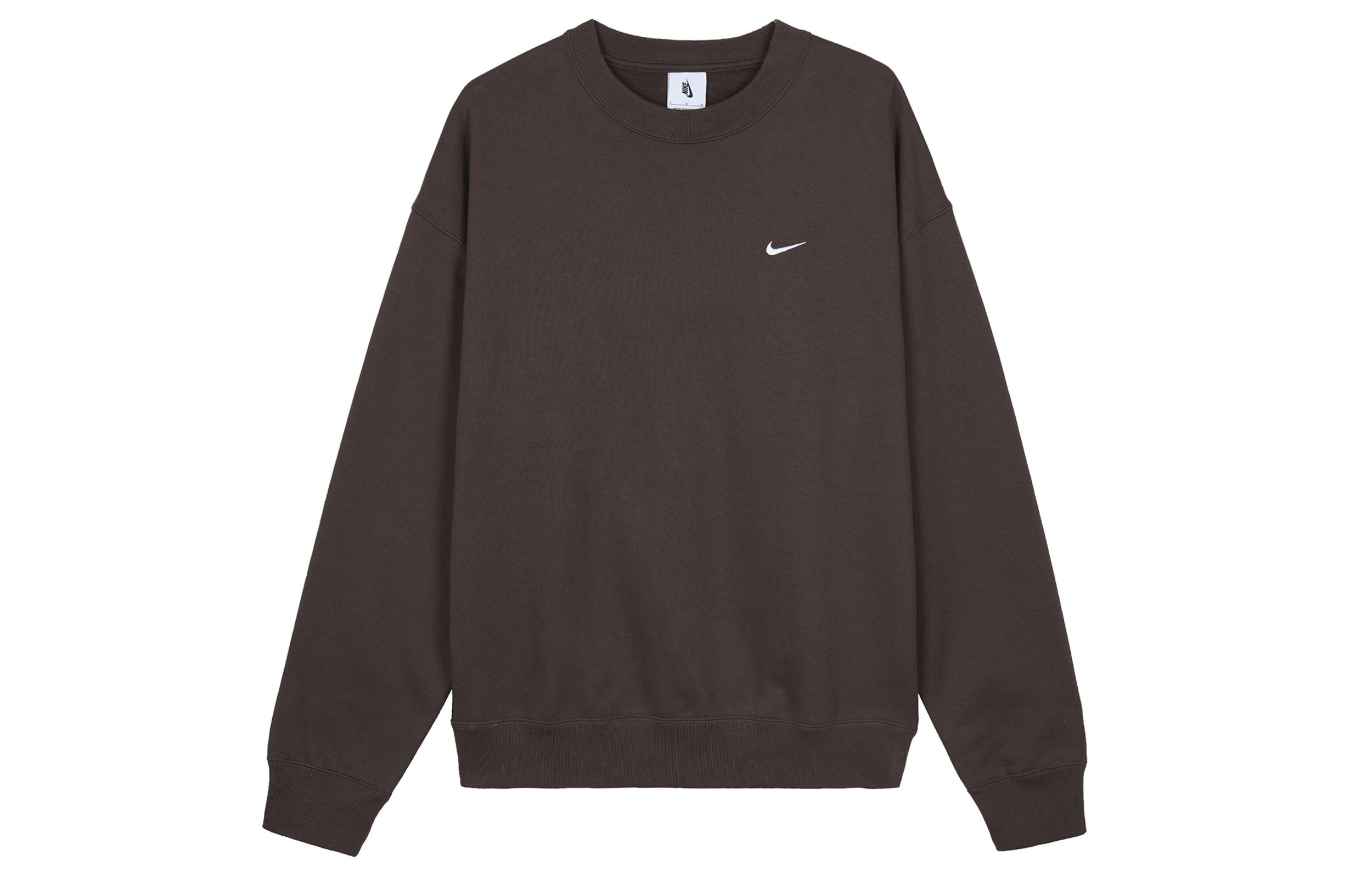 Nike Solo Swoosh Sweatshirt Men s Brown DX1362-237 XXXL