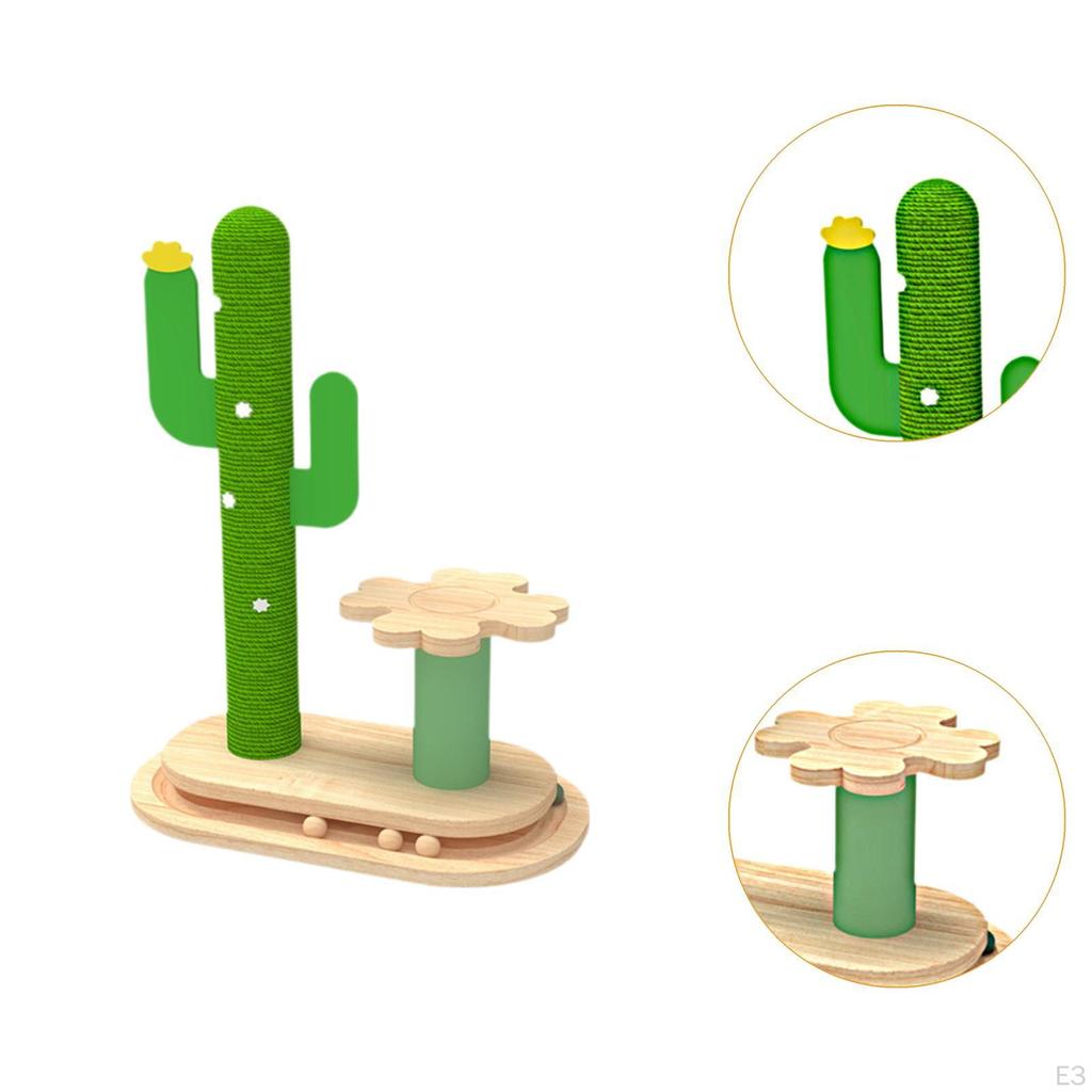 Cat Scratching Post ,Cats Climbing Tree, Kitty Play Furniture Protector ,Wooden Scratcher ,Grinding