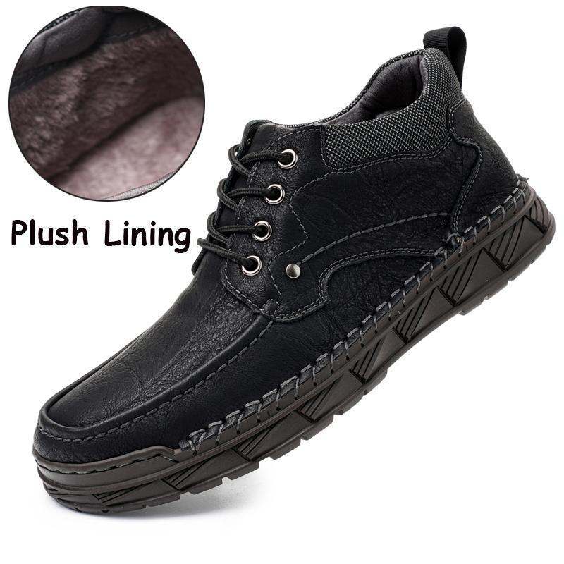 

Большие размеры 39-48 Мужская обувь Кожаные туфли на плоской подошве Уличные мужские кроссовки Дышащая мужская повседневная обувь 48 темно-синий