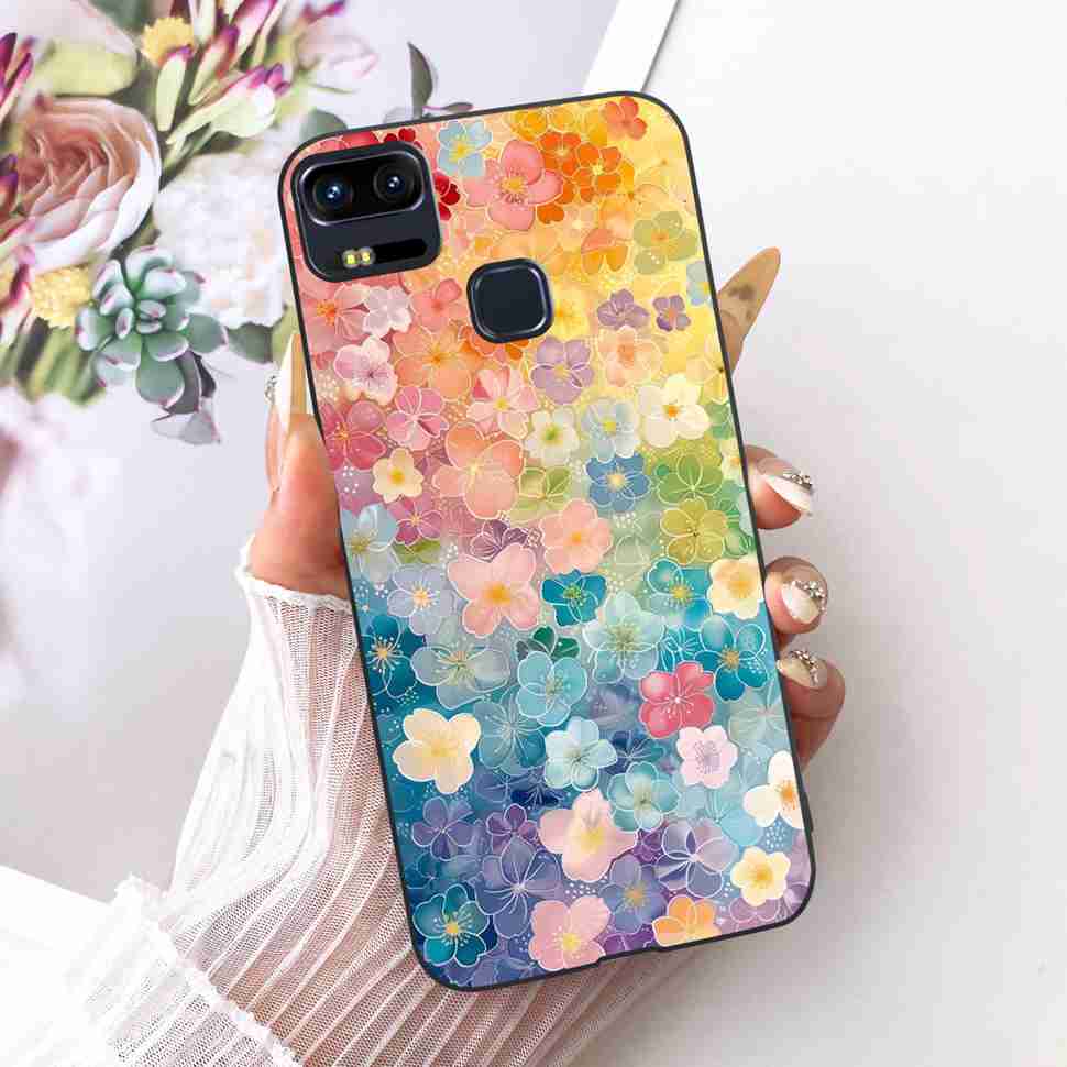 Für Asus Zenfone 3 Zoom Hülle Cartoon Schmetterling Löwe Silikon TPU Schwarz Weiche Abdeckung Für Asus ZE553KL Handyhüllen Stoßstange Fundas
