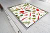 Glass Protective Plate for the Stove 70x52 Vegetables