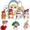 Mofusand Plush Toy Dolls Gingerbread Man Room Decoration Children Gift Christmas