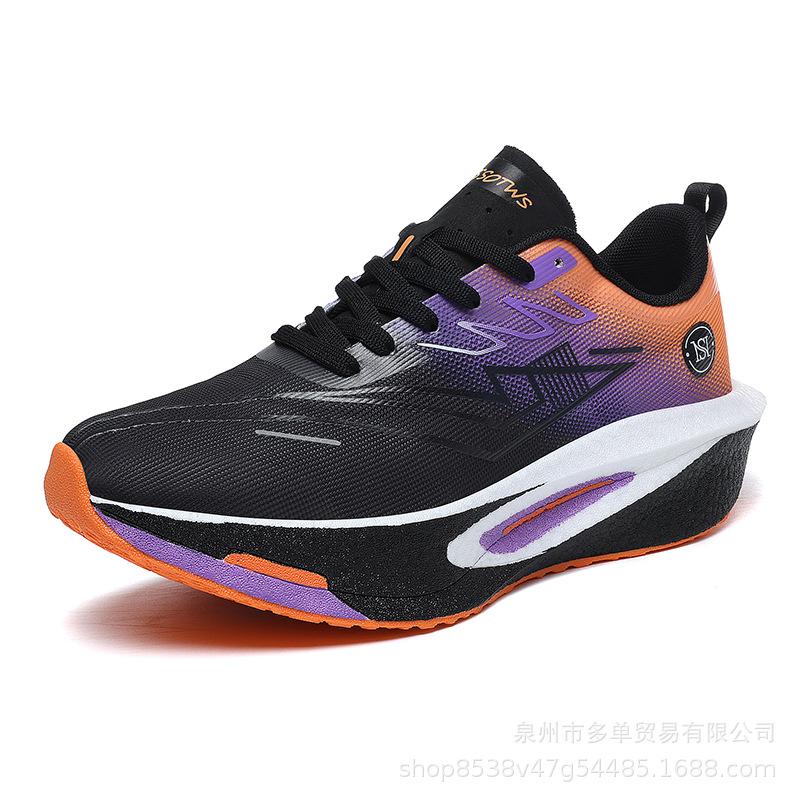 

Men and women of the same style, true explosion, soft elastic, comfortable and versatile running shoes, light cushioning, low-top sports shoes, profe 36 чёрный
