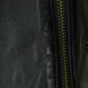 RONSON Long sleeve Half length leather jacket M black Sheep leather Men's Used