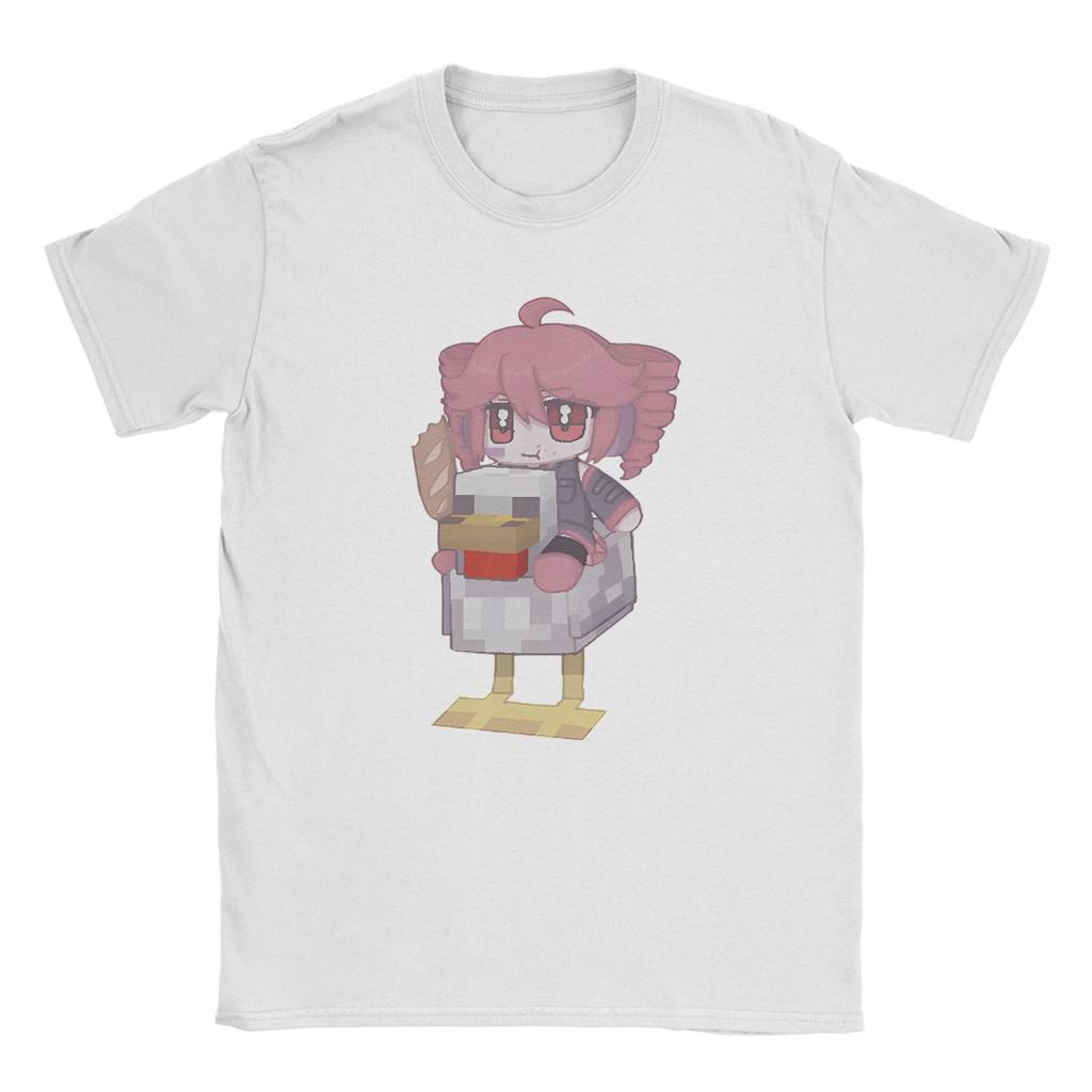 Funny Hip Hop Anime Kasane Teto MANGA T-Shirt Men Round Neck 100% Cotton T Shirts  Short Sleeve Tees Printed Clothes