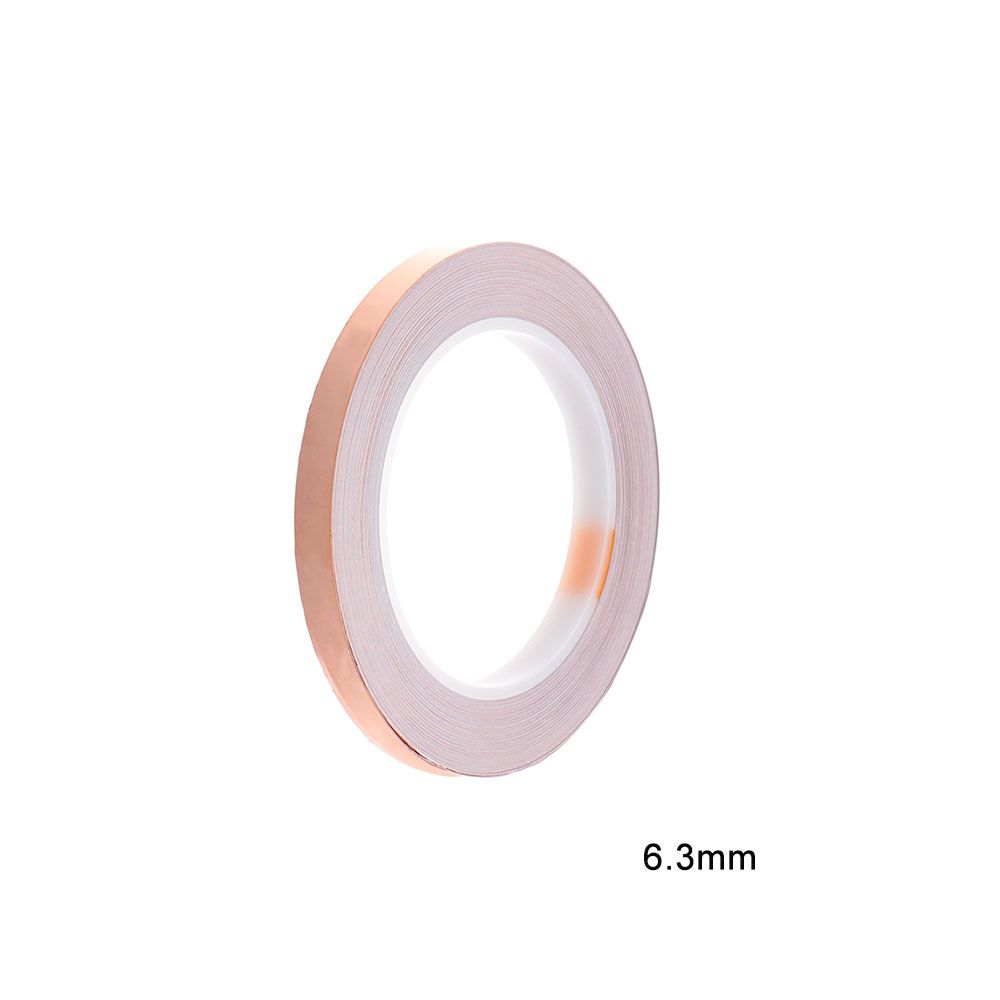 Glue Acrylic Strip Adhesive Shielding Heat Resist Copper Foil Tape Single Side Conductive