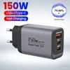 111W 1 Port USB C Charger Super Fast Charging PD QC1.1 Travel Wall Adapter for iPhone 17 Samsung Xiaomi Tablet EU UK US Charger