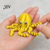 Octopus Decompression Toy 3D Printed Toy, Articulated Figurine with Movable Joints, Stress Relief Sea Animal Fidget for Kids Adults Joints Model