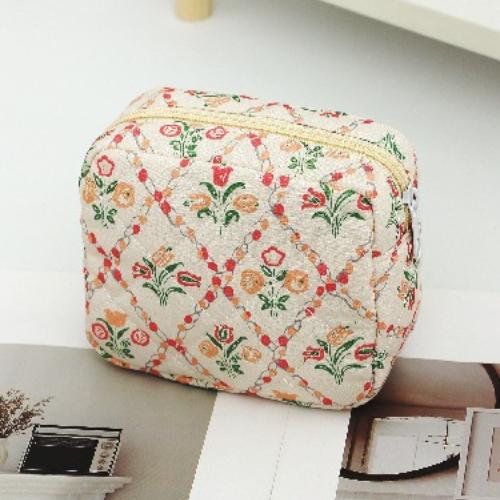 

Women Cute Travel Organizer Bags Small Pouch New Fashion Makeup Lipstick Sanitary Napkins Case Mini Cosmetic Storage Pouch 11x13x5cm