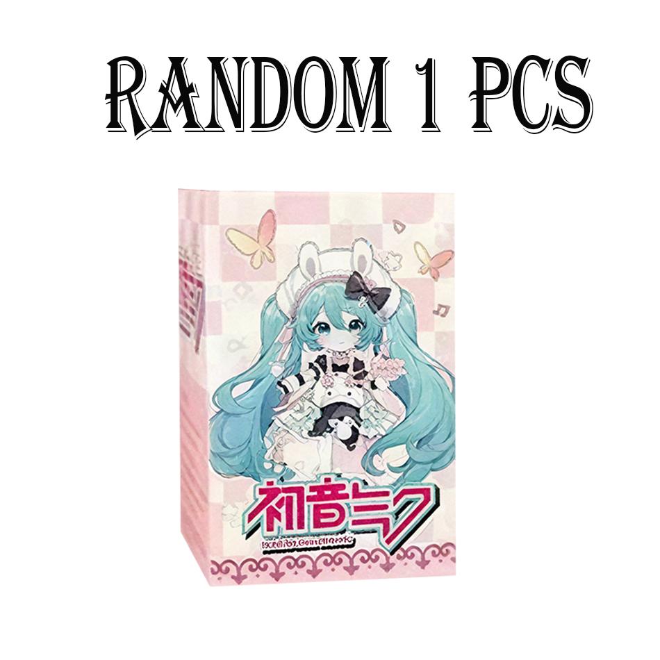 6 PCS Hatsune Miku Q Edition Series Handmade Blind Box Children's Toys Birthday Halloween Christmas Gift Desktop Decoration