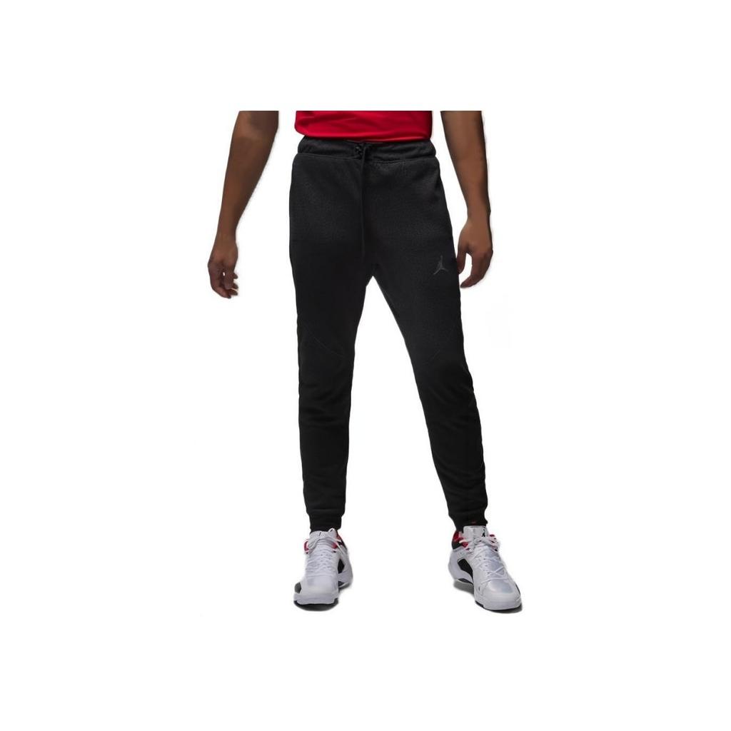 Jordan Slim-Fit Knit Joggers Men Bottoms Black FD8121-010