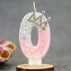 Birthday Candle Pink Crown Number Cake Candle,Birthday Cake Toppers Cupcakes Decorations Anniversary Celebrations Supplies