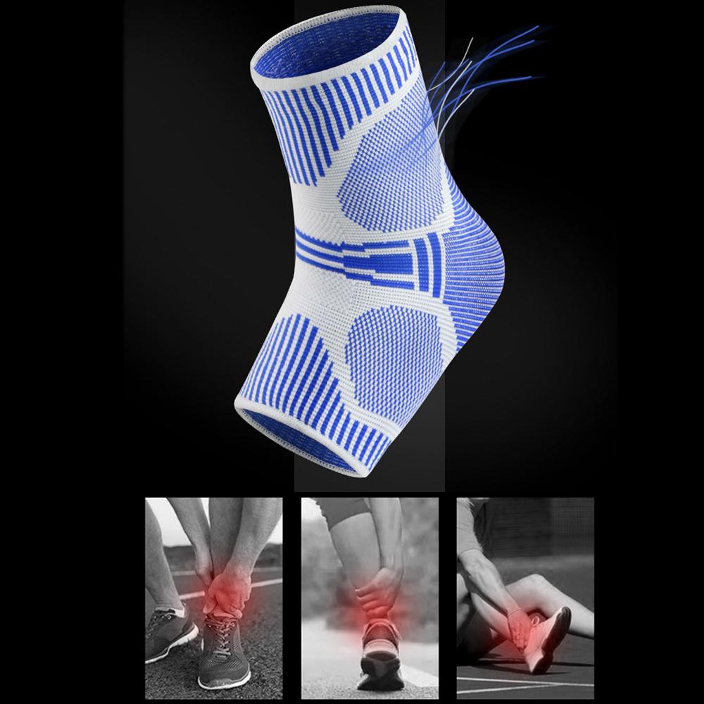 1Pcs Ankle Brace Compression Sleeve For Injury Recovery Joint Pain Achilles Tendon Support Plantar Fasciitis Relief