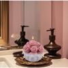 DIY Rose Candle Silicone Mold Handmade 3D Simulation Eternal Rose Soap Resin Chocolate Cake Making Mold Wedding Decoration Gift
