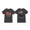 Nine Inch Nails NIN 2009 Merchandising de Concert 2 Faces Graphique Vintage T-shirt Homme Hip Hop Américain Rock Manches Courtes Hommes Femmes Street
