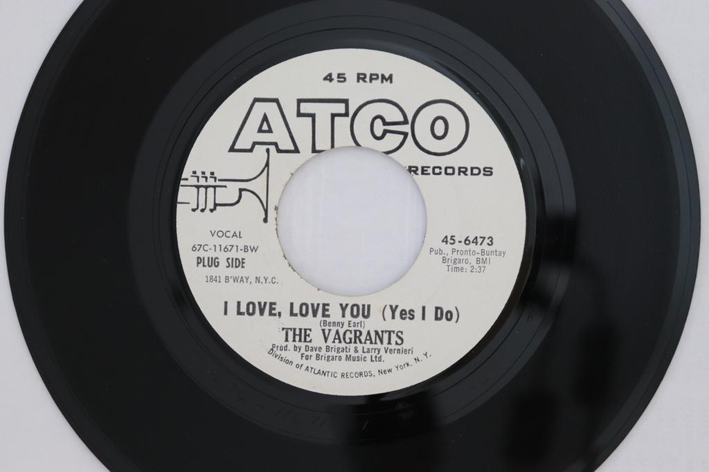 اشترِ 7inch Record VAGRANTS - I Love, Love You (Yes I Do