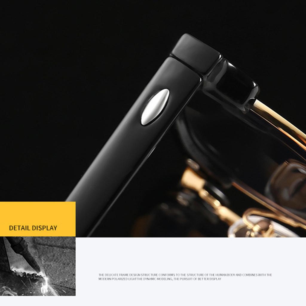 1pc Men Geometric Fashion Photochromic Glasses For School Life Daily Wlaking Clothing Accessories Casual Shades Accessories