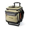 Titan Deep Freeze 40L Soft Cooler Box Can with Rolling (50+10 Capacity, Wheels, Cooler)