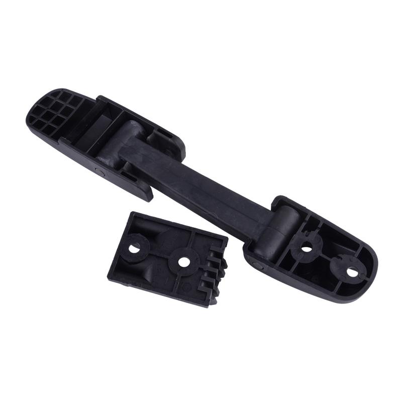 Black Hood Latch Set Accessories Fit for Mack Truck Kenworth T660 W900 Peterbilt