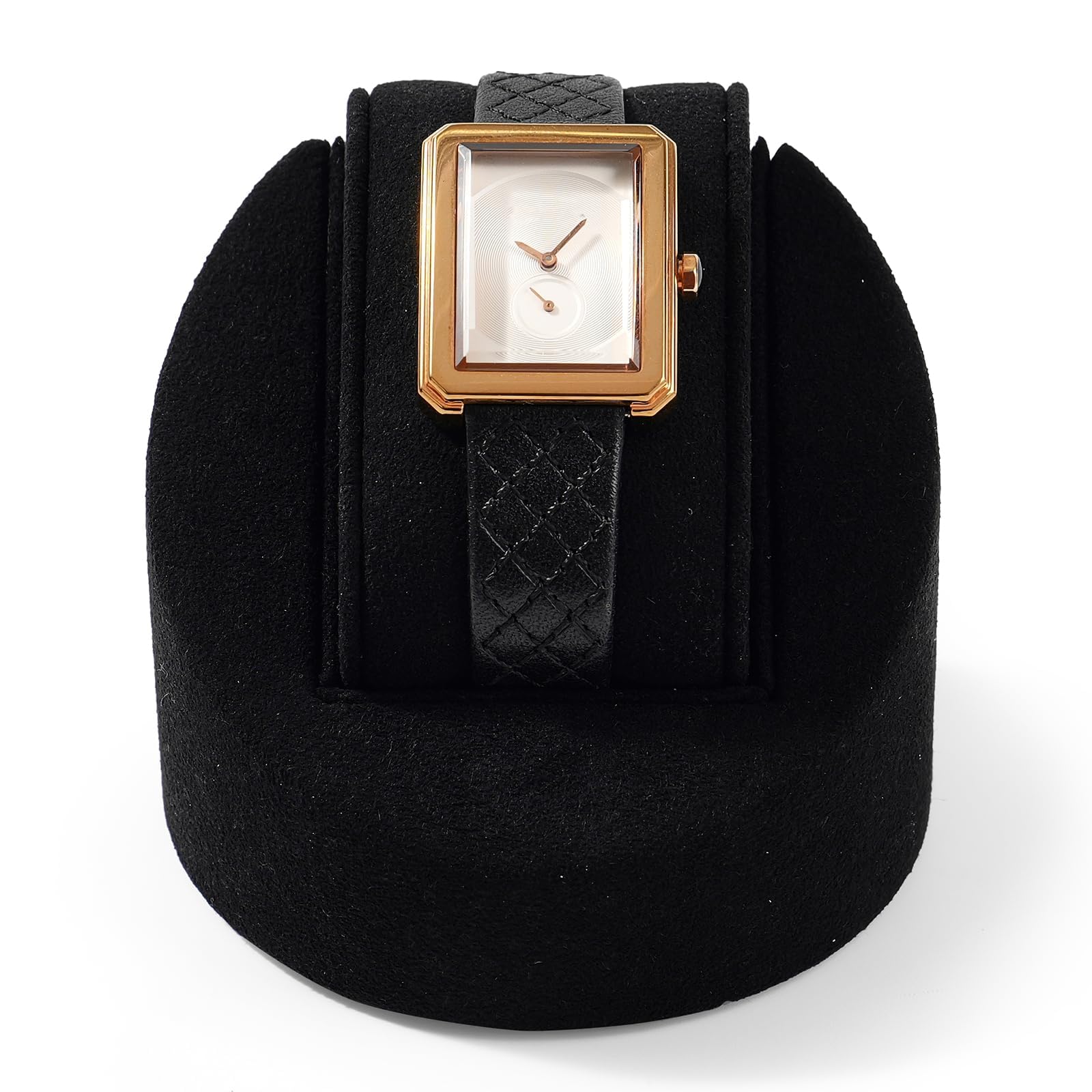

Подставка Papten Watch из микрофибры для хранения и стильная подставка J00202, для фотосъемки 1 часов, высококачественный дизайн, (черный) чёрный