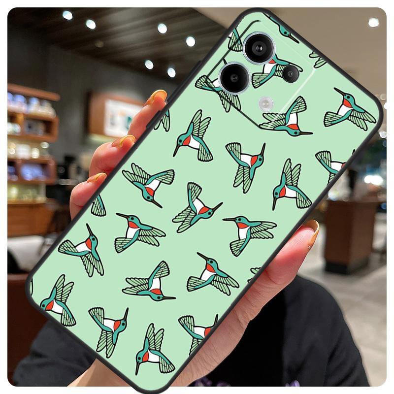 Hummingbird Case For Xiaomi Redmi Note 14 10 11 12 13 15 Pro Plus Cover For Redmi 15 15C 14C 10C 12C 13C