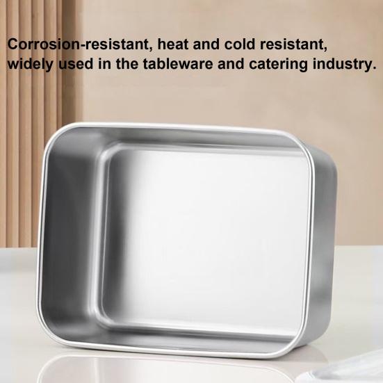 Stainless Steel Food Storage Container with Airtight Lid BPA-Free Lunch Box for Meal Prep Freezer Fridge Safe Stackable Airtight Vegetable Keeper