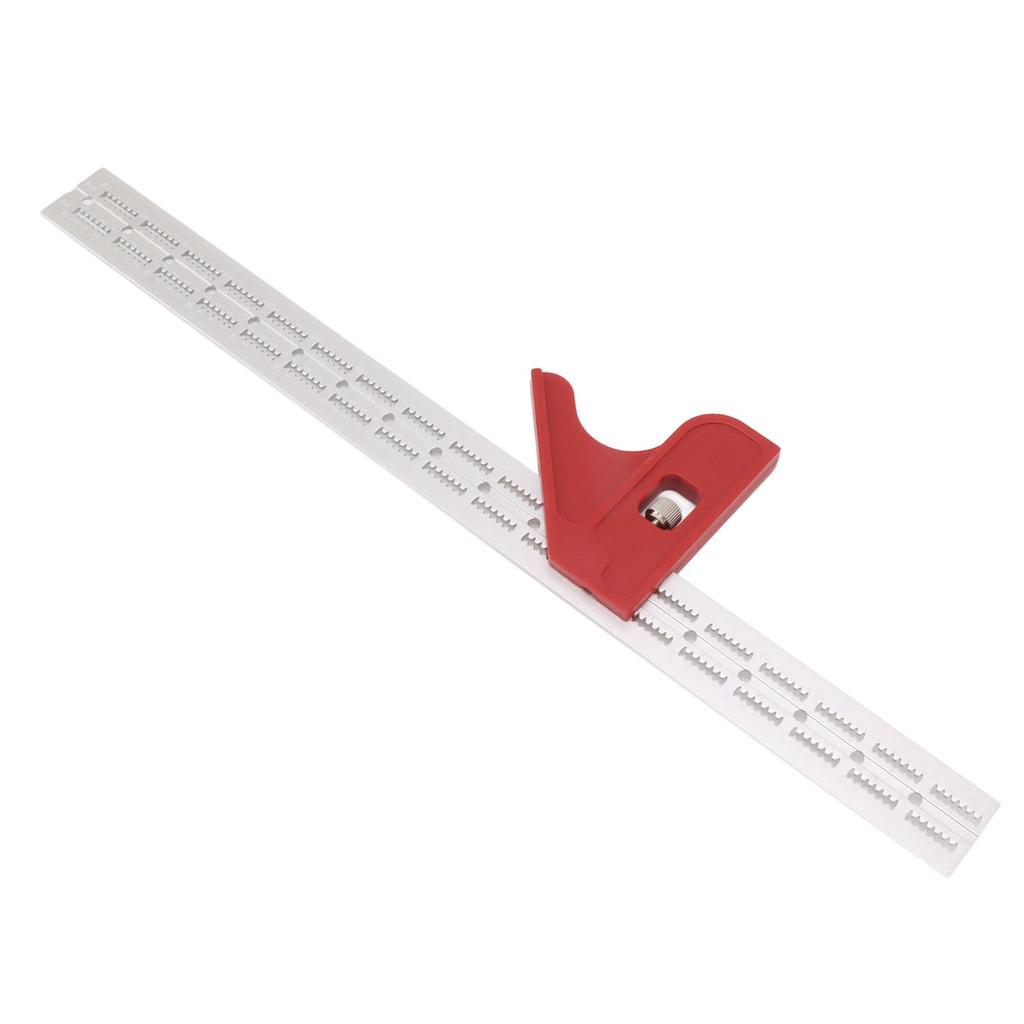 Woodworking Caliper Adjustable Angle Level Hand Measuring Tool Marking Layout Straight Ruler