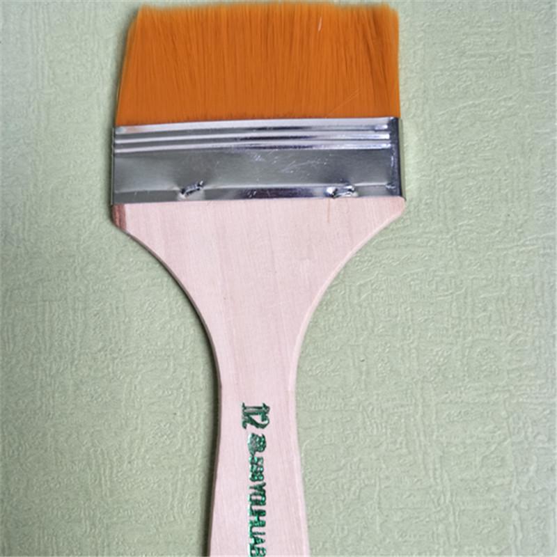 Nylon Hair Oil & Acrylic Paintbrush Set for Art Supplies