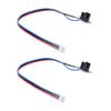 2 Stück Filamenterkennungssensor Ersatz für S1 S1 Combo S1C Serie 3D-Drucker Filamentriss-Leerlauf-Sensor
