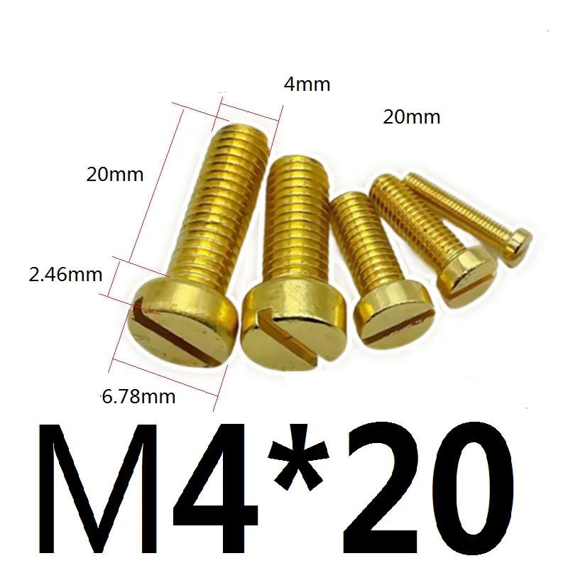 M 2,5 3 4 5 6 8 10 12 Metrisch X 4-25mm Länge Messing Senkkopf Schlitzschraube Bolzen
