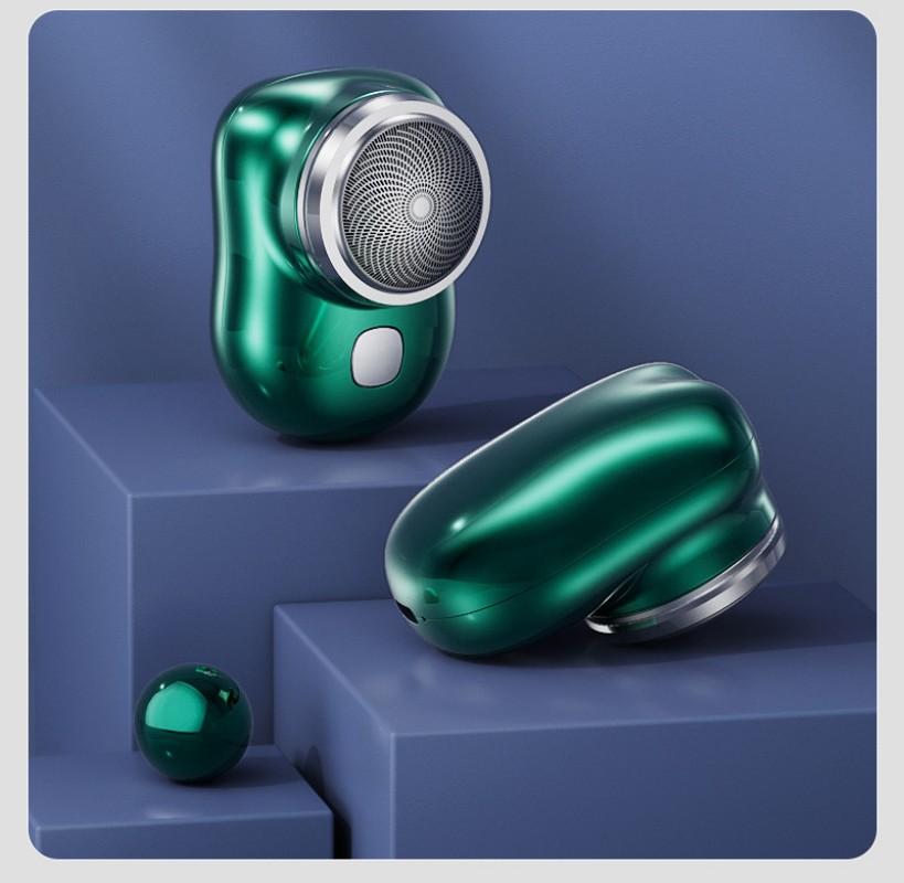 Neuer tragbarer Elektrorasierer IPX7 wasserdicht, Nass- und Trockenrasur, Mini-Schnelllade-Taschenrasierer, Barttrimmer