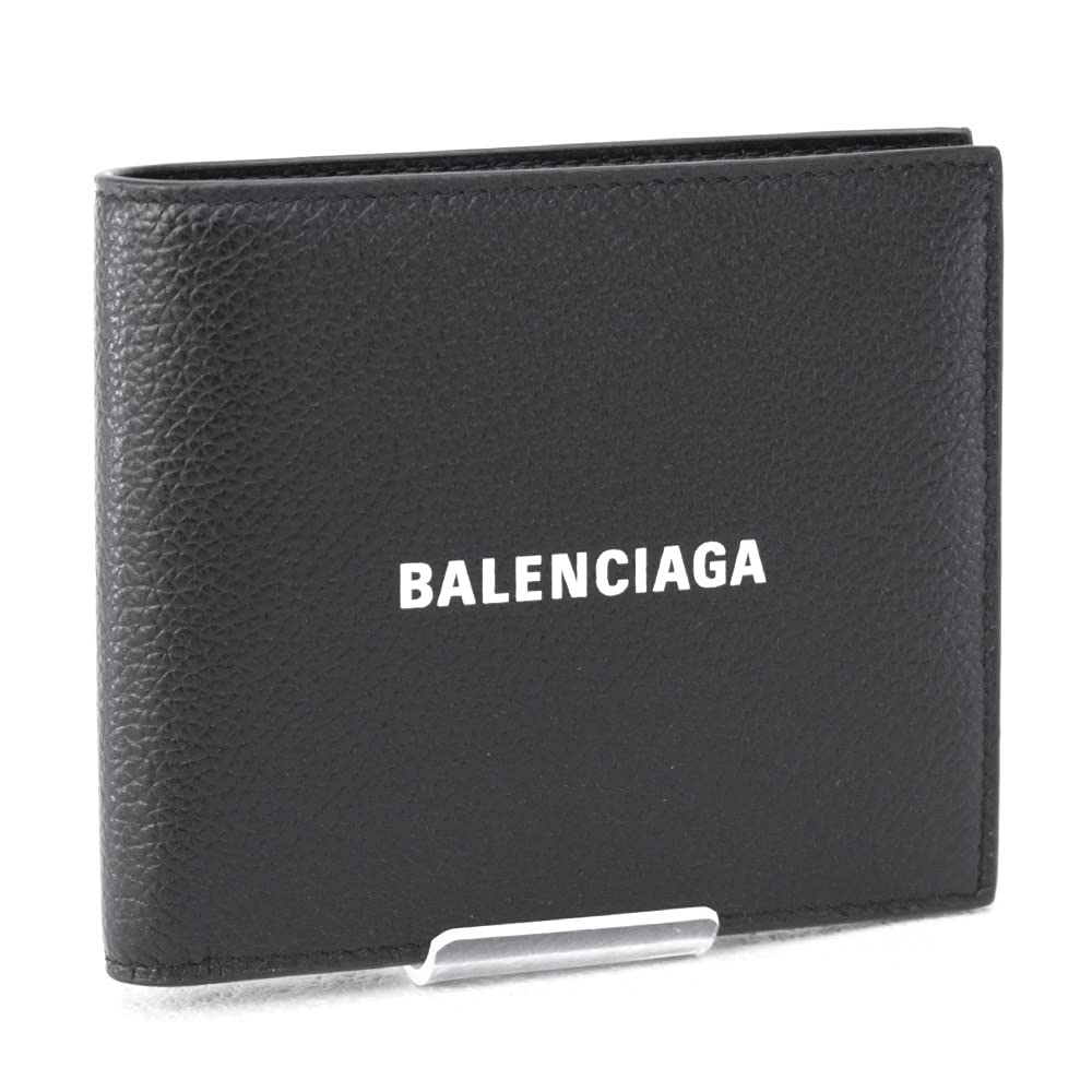 

Balenciaga Folding Calf 594549 1IZI3 1090 Men s Wallet, Leather, Black, [Used] чорний