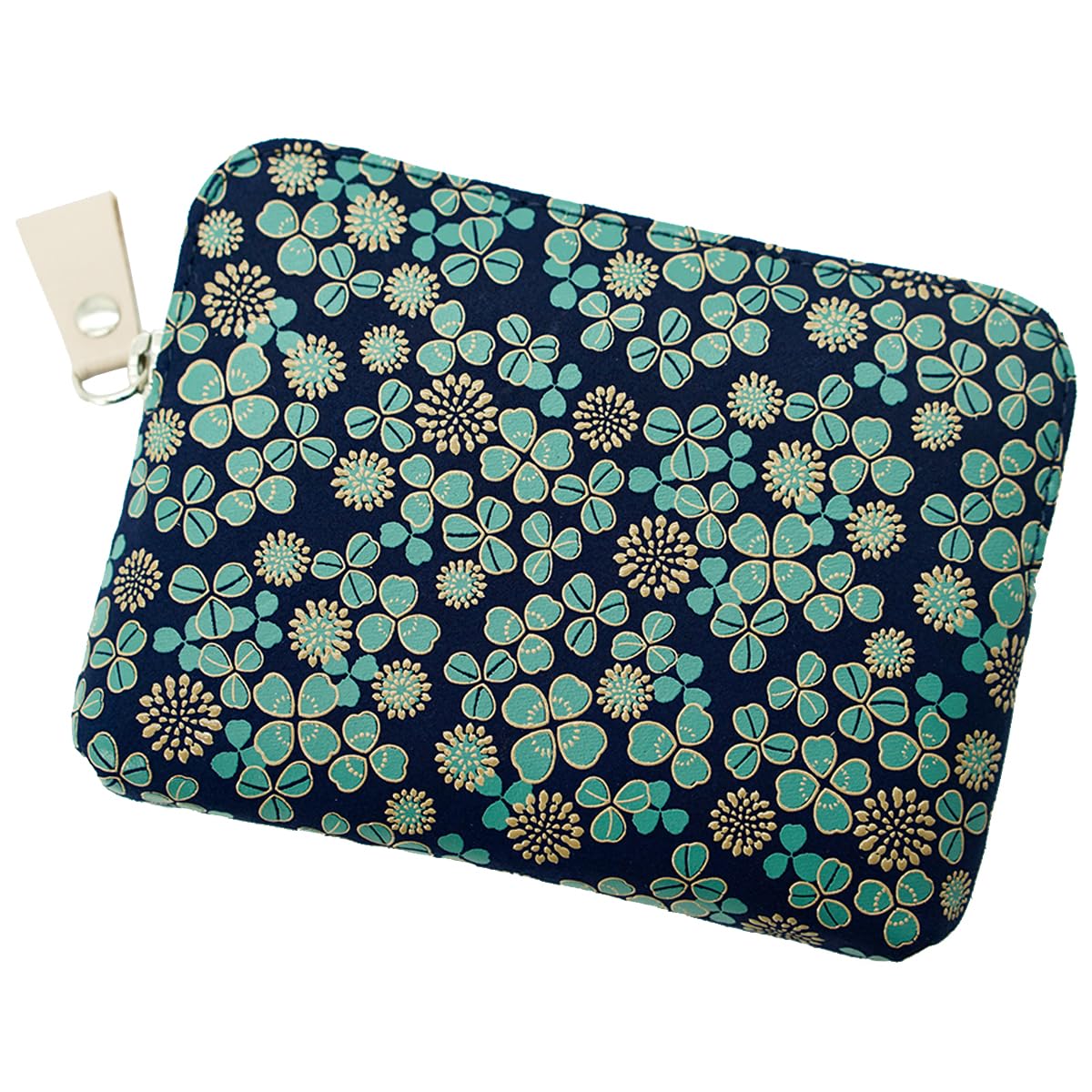 

Indenya Белый Традиционный Косю Оригинальный Бренд 7309 [Inden-ya] Клевер, Ремесла, Инден, Оленья кожа, Лак, (нет. сумка) зелёный