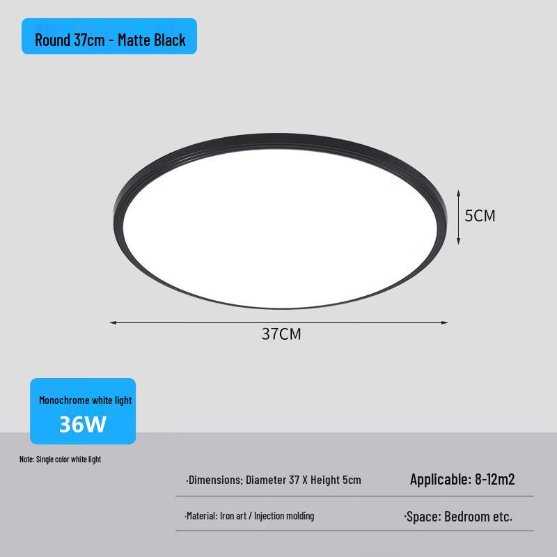 

Oeny Minimalist Ultra-thin LED Ceiling Light