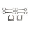 Exhaust Gasket Manifold For Mercruiser 5.0 Mpi 5.7 350 Mag Riser Block V8 Elbow For Engines 1980-2002 With Center Rise Manifold